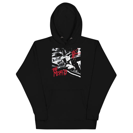 Misfits Bullett Mens Hoodie Black