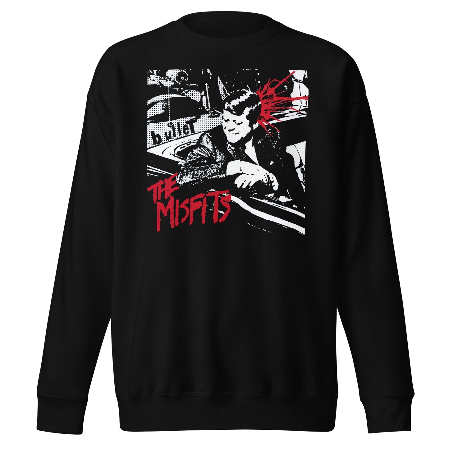 Misfits Bullett Mens Sweatshirt Black