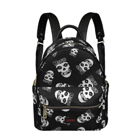 Misfits Classic Logo Mini Backpack- Vegan Leather