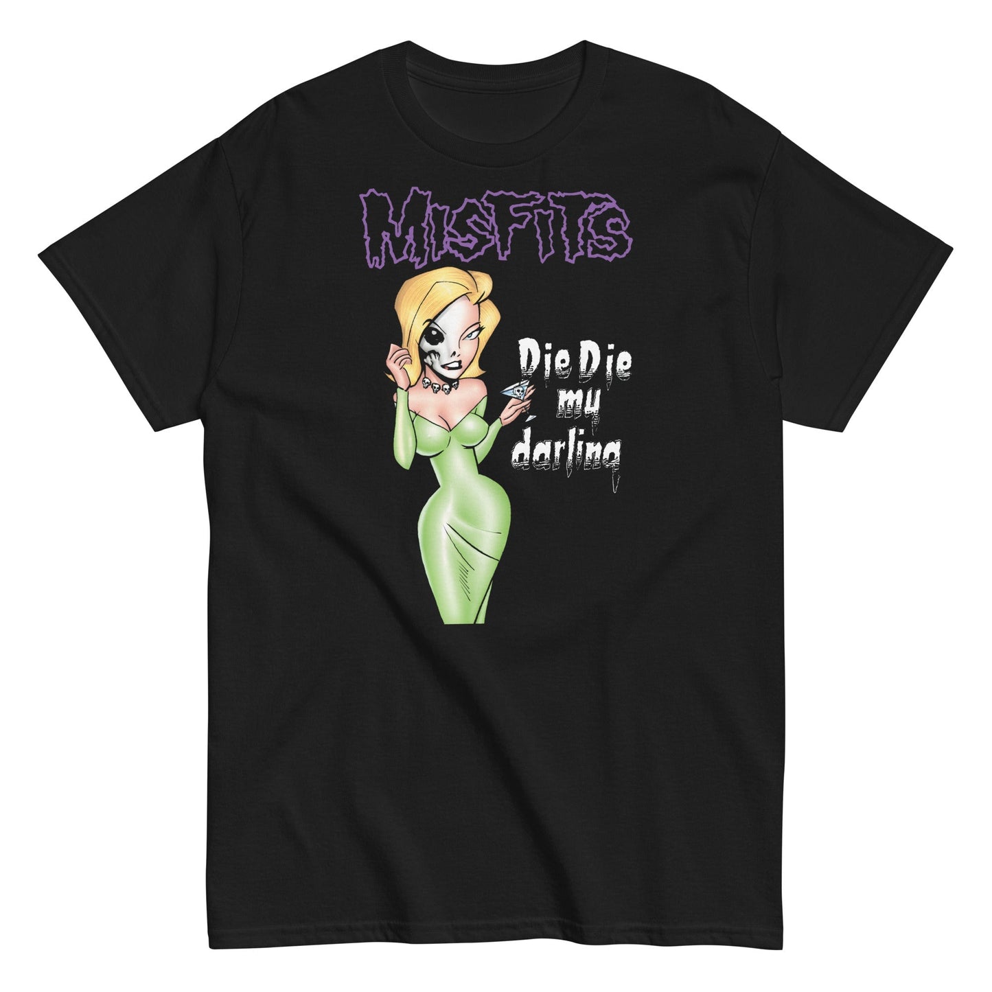 Misfits Die Die My Darling Mens T Shirt Black