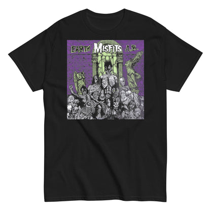 Misfits Earth Officially Licensed Mens T Shirt Black