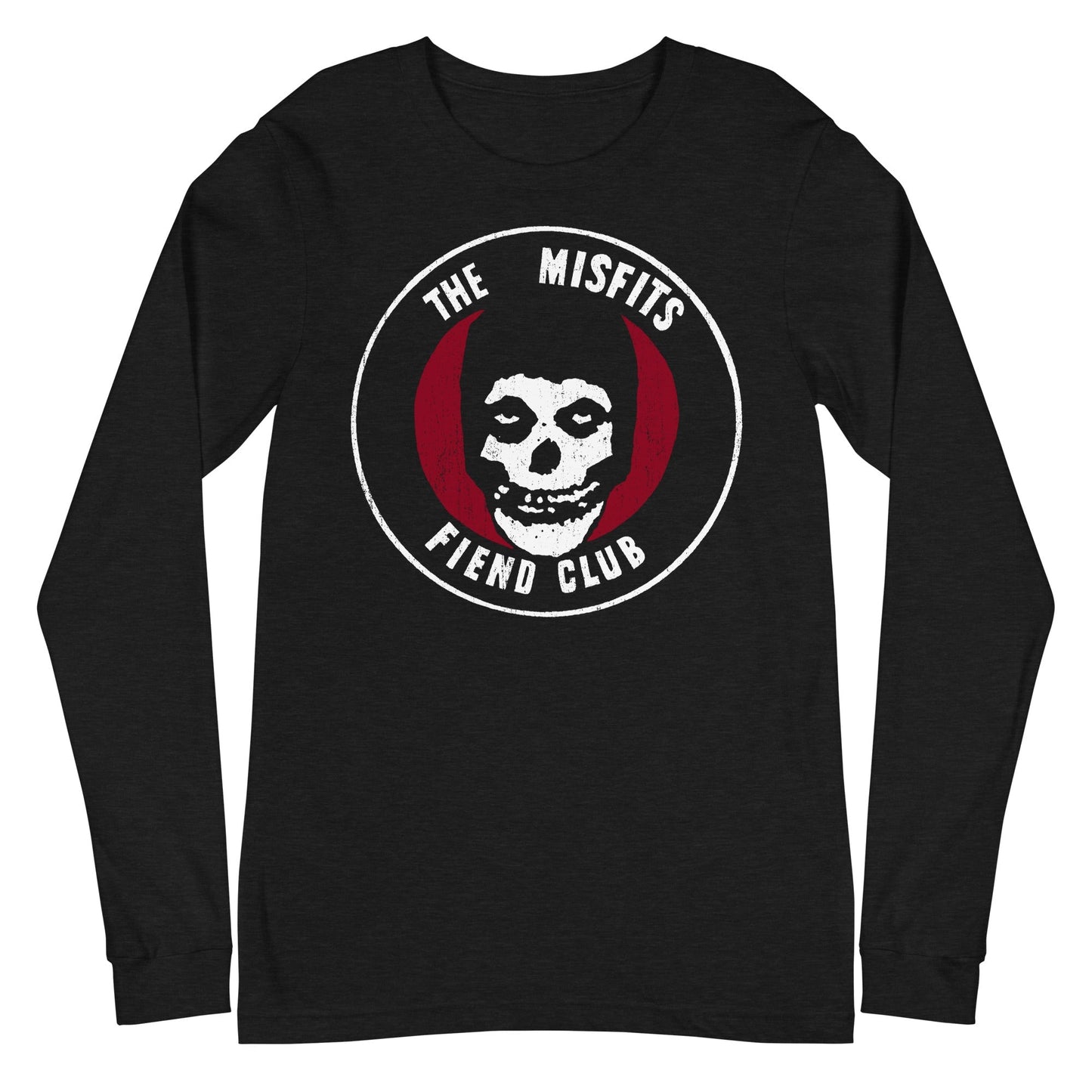 Misfits Fiend Club Mens Long Sleeve Shirt Black