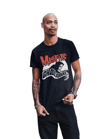 Misfits Ghoularama Officially Licensed Mens T Shirt Black