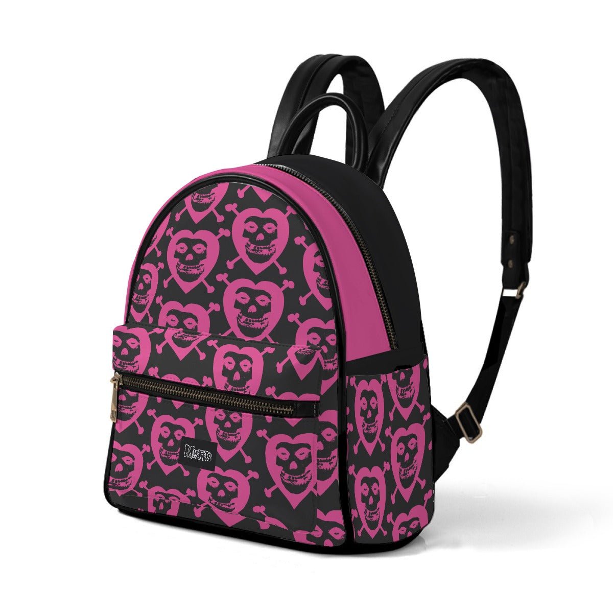 Misfits Hearts Mini Vegan Leather Backpack