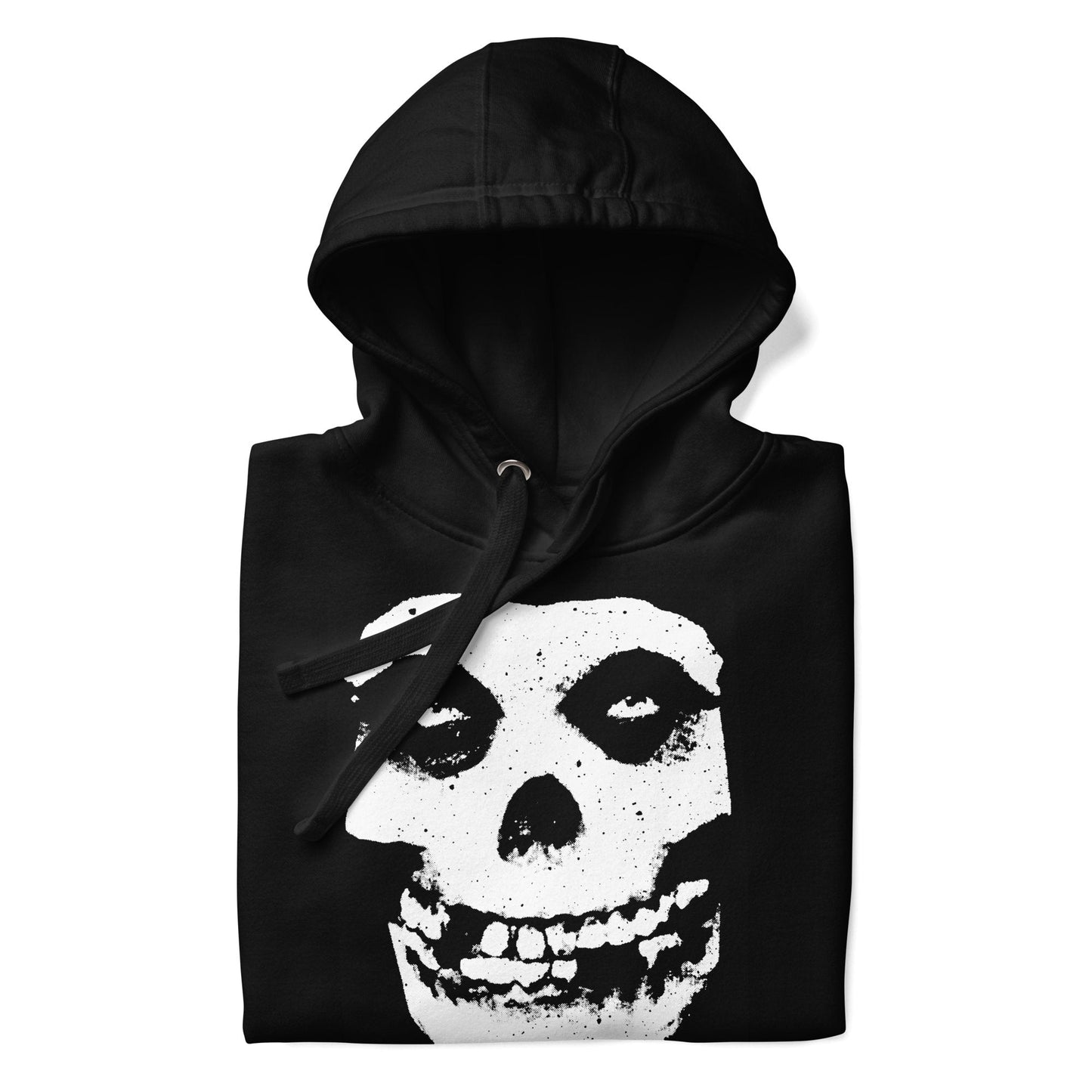Misfits Large Skull Classic Mens Officially Licensed Hoodie Black