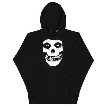 Misfits Large Skull Classic Mens Officially Licensed Hoodie Black