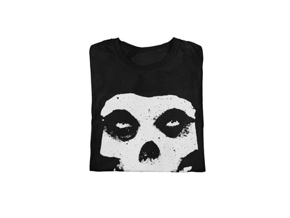 Misfits Large Skull Jumbo Print Mens T Shirt Black