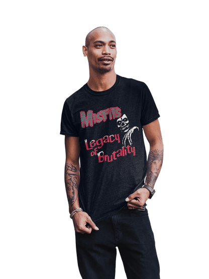 Misfits Legacy of Brutality Officially Licensed Mens T Shirt Black