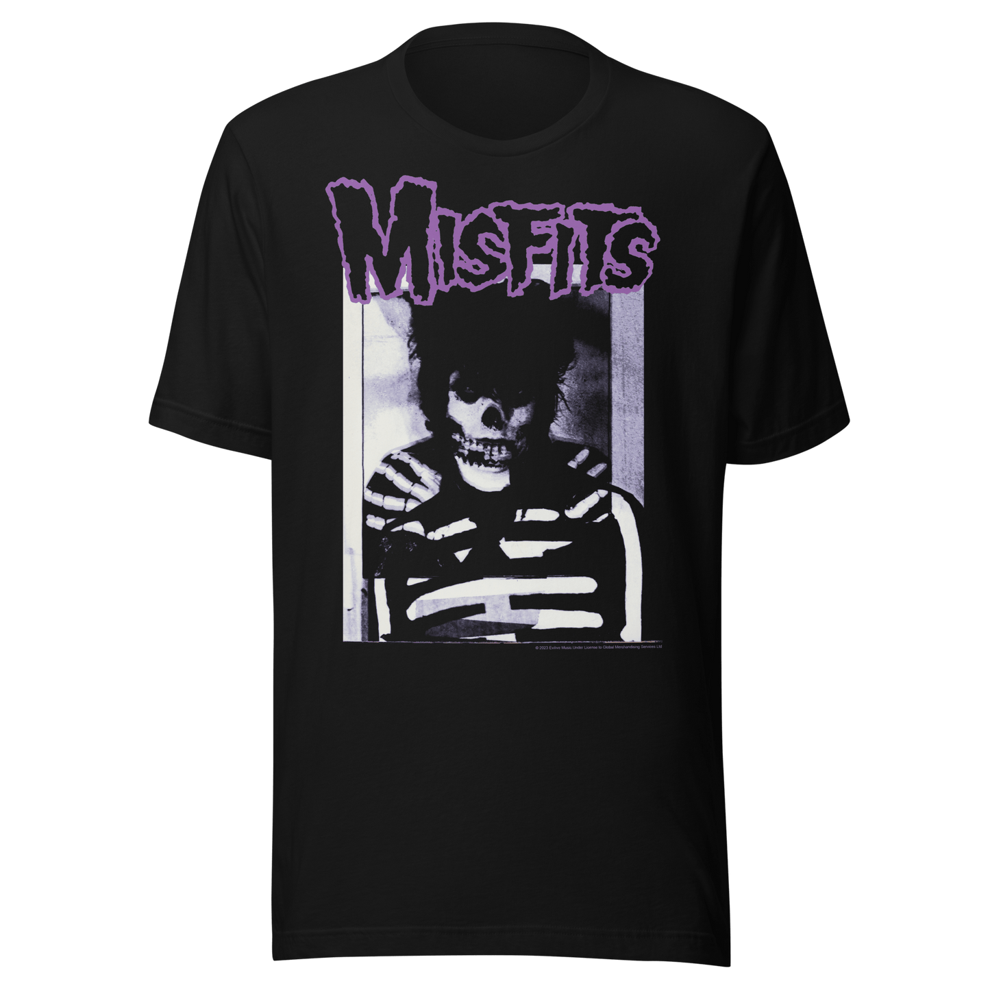 Misfits Lodi's Finest Jumbo Print Officially Licensed Mens T Shirt Black