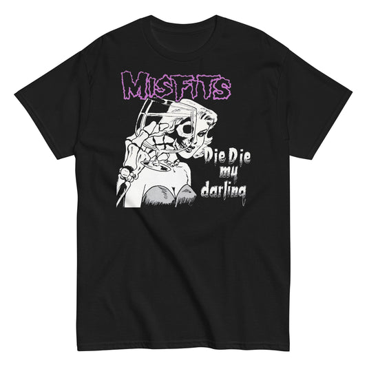 Misfits Looking Glass Mens T Shirt Black