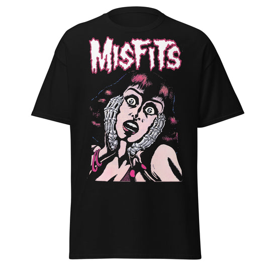 Misfits Screaming Jumbo Print Mens T Shirt Black