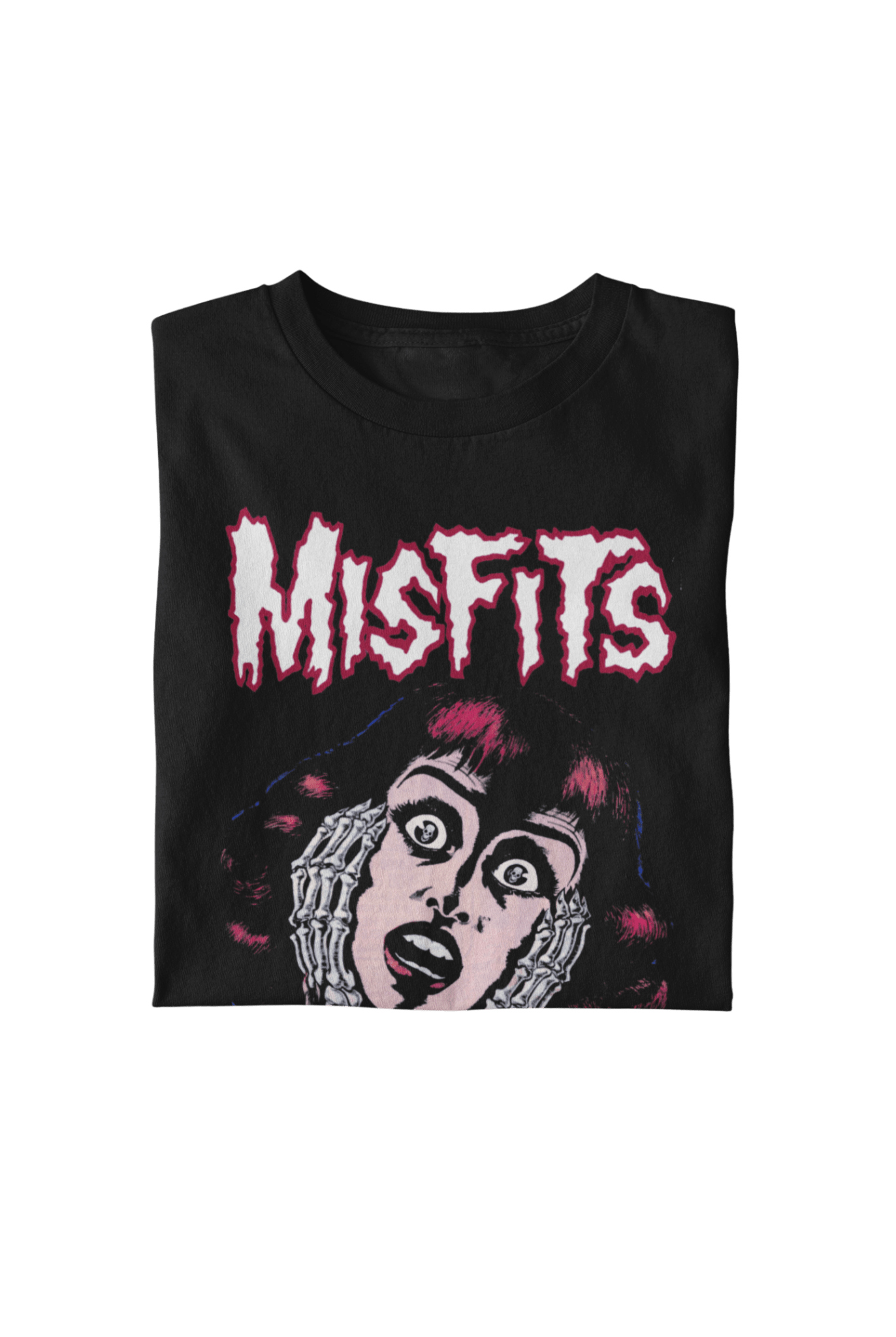 Misfits Screaming Officially Licensed Mens T Shirt Black
