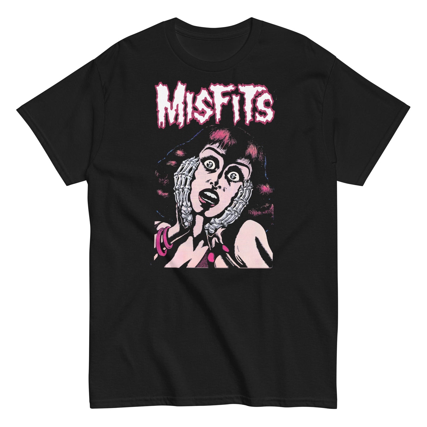 Misfits Screaming Mens T Shirt Black