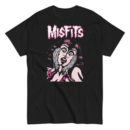 Misfits Screaming Officially Licensed Mens T Shirt Black