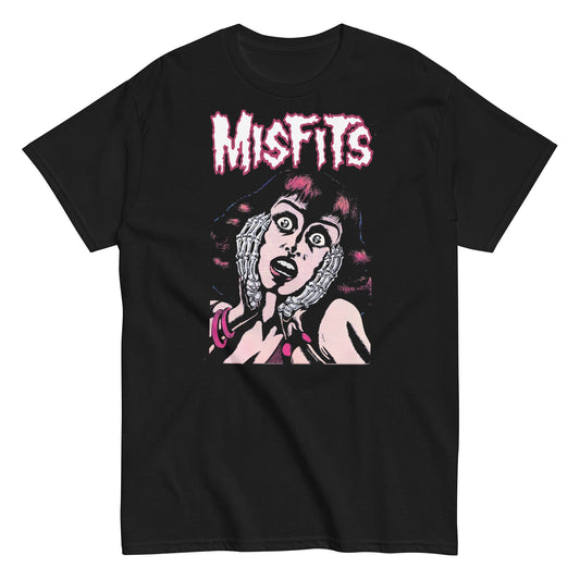 Misfits Screaming Officially Licensed Mens T Shirt Black