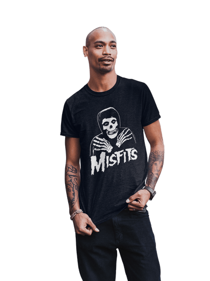 Misfits Officially Licensed Mens T Shirt Black