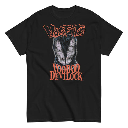 Misfits VooDoo Devilock Officially Licensed Mens T Shirt Black