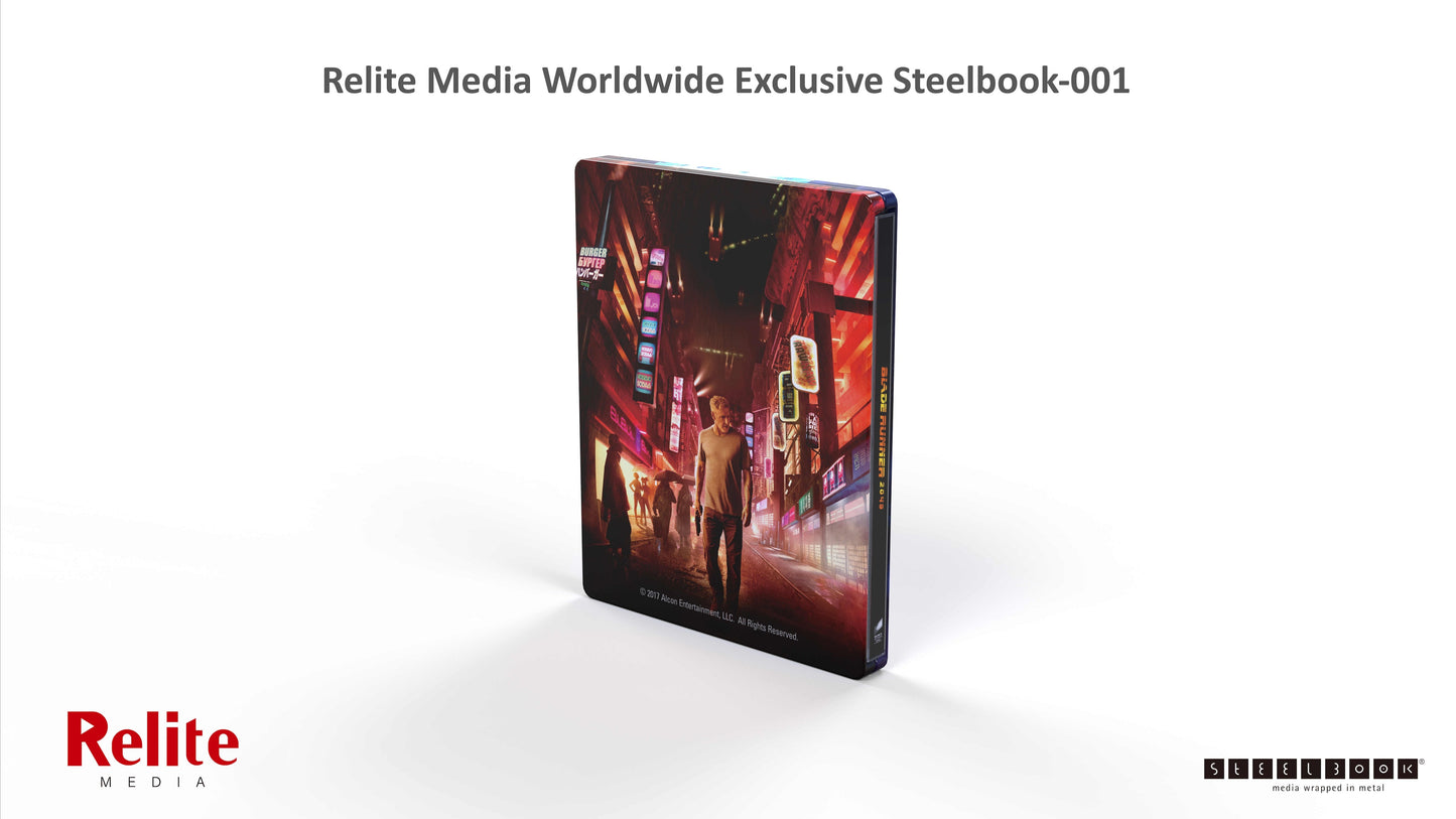 Blade Runner 2049 - Relite Exclusive Steelbook [Full Slip /1000] (4K Ultra HD + Blu-ray)