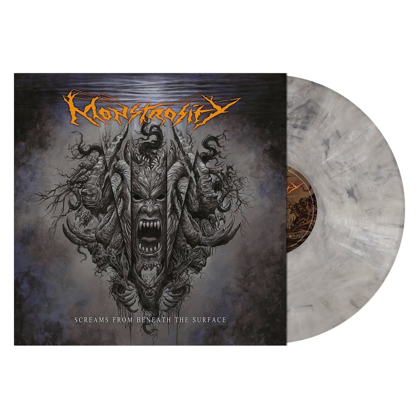 Screams From Beneath The Surface [Gray Marbled Vinyl] Vinyl Record