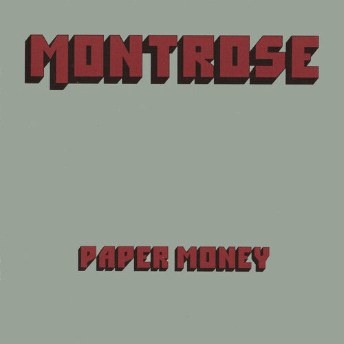 Montrose - Paper Money Featuring Sammy Hagar (Anniversary Edition) [Clear Red Vinyl] [Vinyl] Vinyl Record