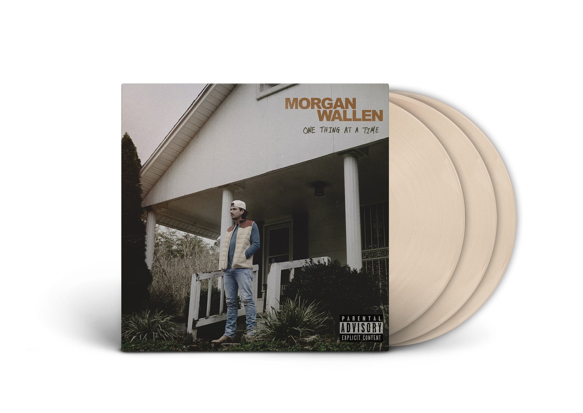 Morgan Wallen - One Thing At A Time [Bone White 3 LP] Vinyl Record