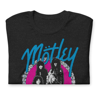 Motley Crue 80s Hair Officially Licensed Mens T Shirt Black