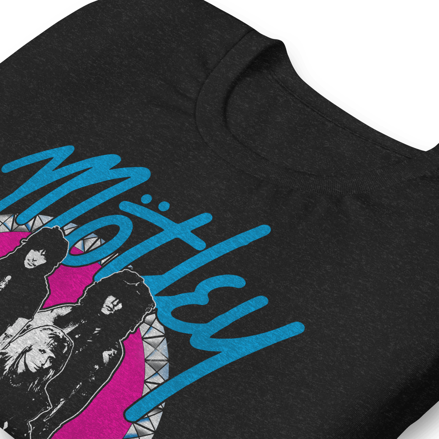 Motley Crue 80s Hair Officially Licensed Mens T Shirt Black