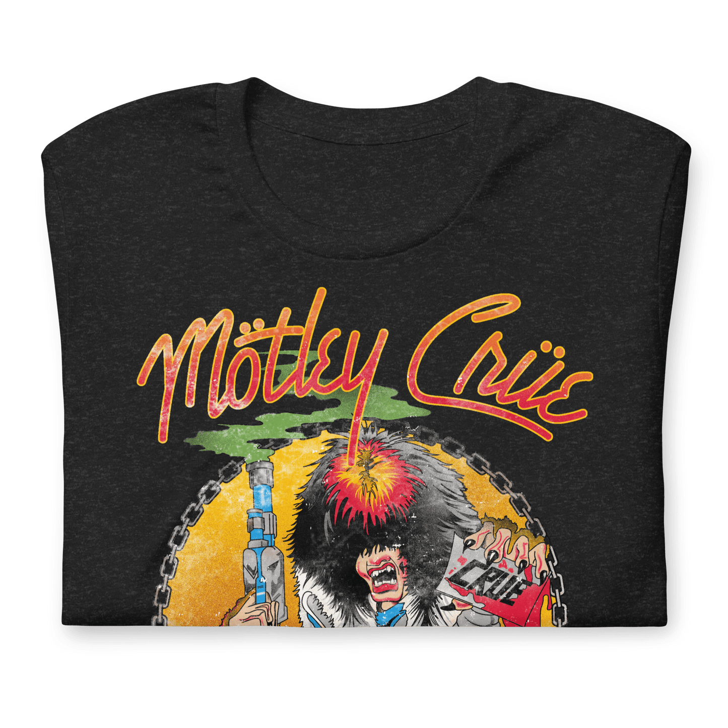 Motley Crue Allister Fiend Officially Licensed Mens T Shirt Black