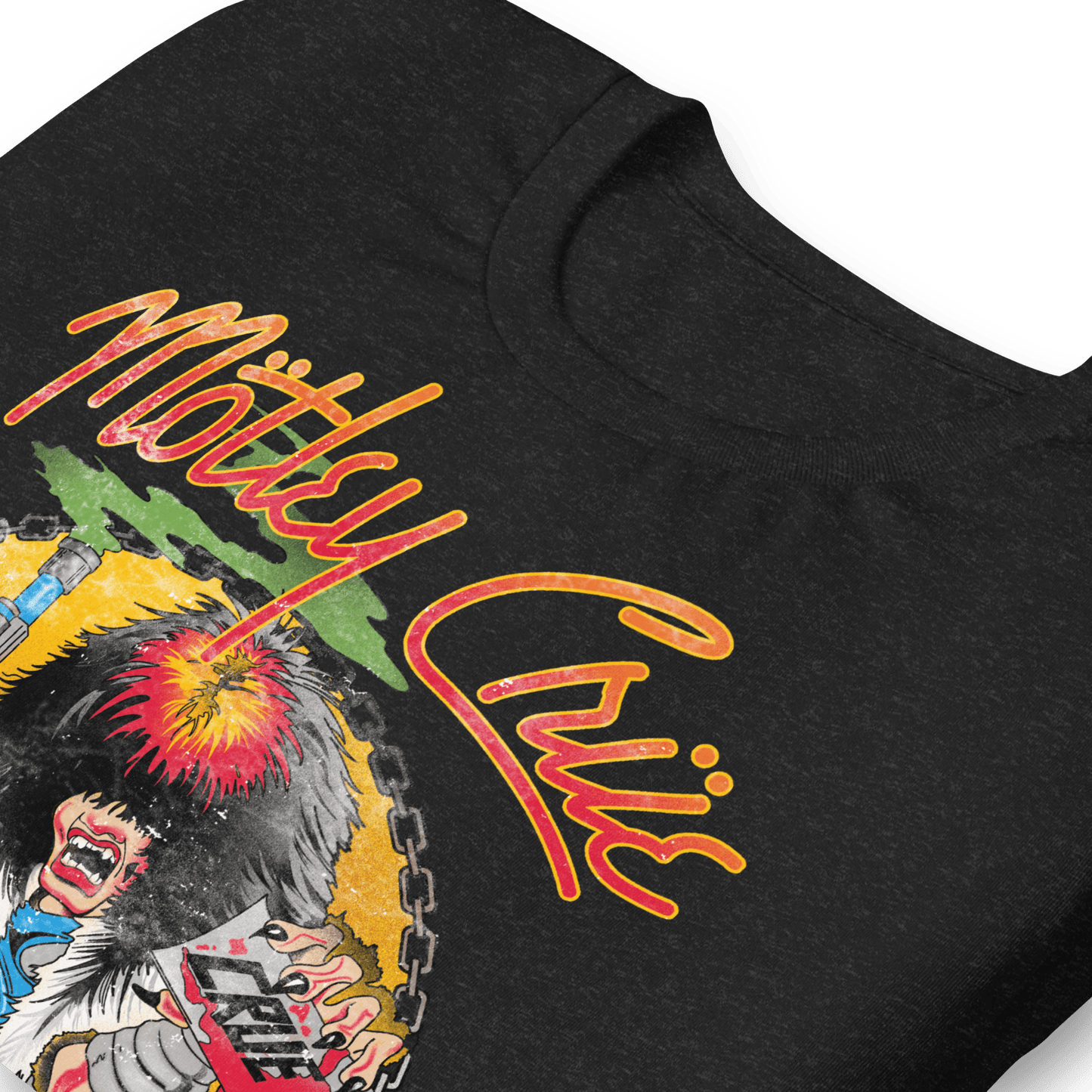 Motley Crue Allister Fiend Officially Licensed Mens T Shirt Black