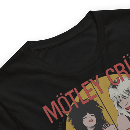Motley Crue Always on Tour Officially Licensed Mens T Shirt Black