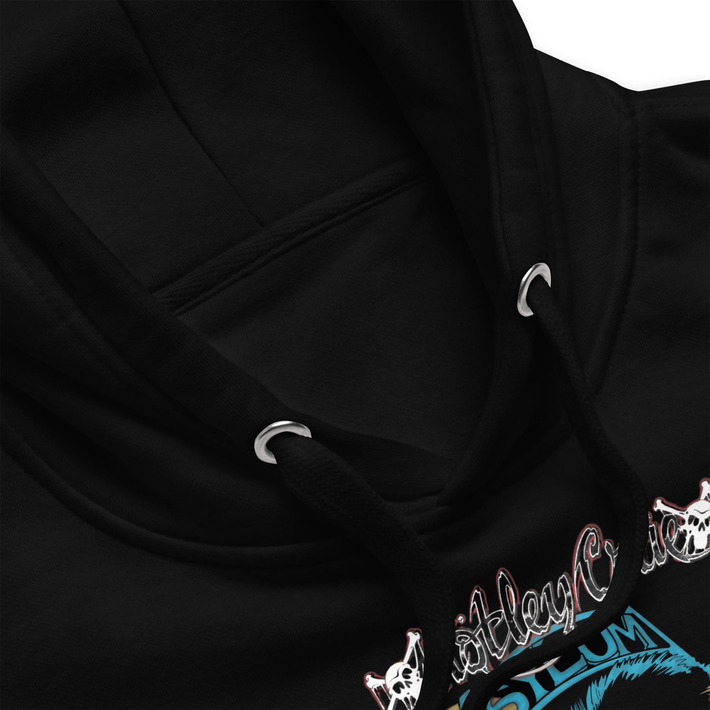 Motley Crue Asylum Vintage Mens Officially Licensed Hoodie Black