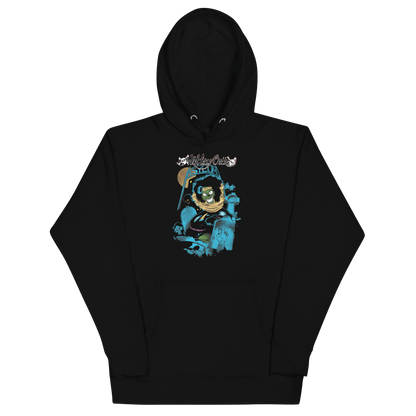 Motley Crue Asylum Vintage Mens Officially Licensed Hoodie Black