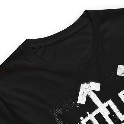 Motley Crue Black and White Logo Officially Licensed Mens T Shirt Black