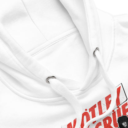 Motley Crue Crue Fans Classic Mens Officially Licensed Hoodie White