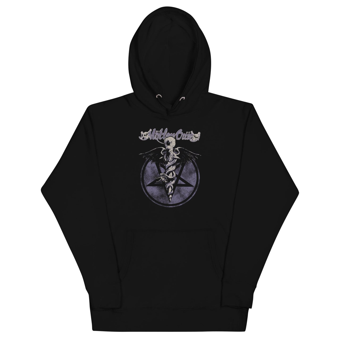 Motley Crue Dark Doctor Classic Mens Officially Licensed Hoodie Black