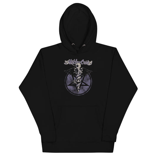 Motley Crue Dark Doctor Classic Mens Officially Licensed Hoodie Black