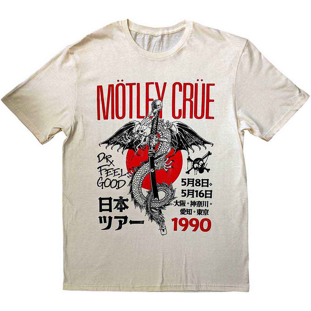 Motley Crue Dr. Feelgood Japanese Tour '90 [T-Shirt]