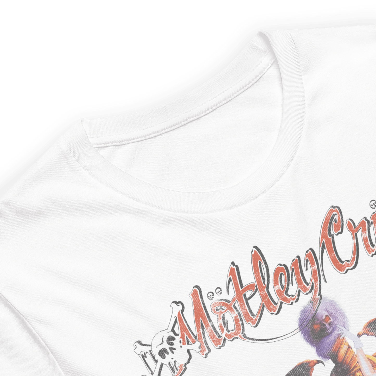 Motley Crue Dr. Feelgood Officially Licensed Mens T Shirt White