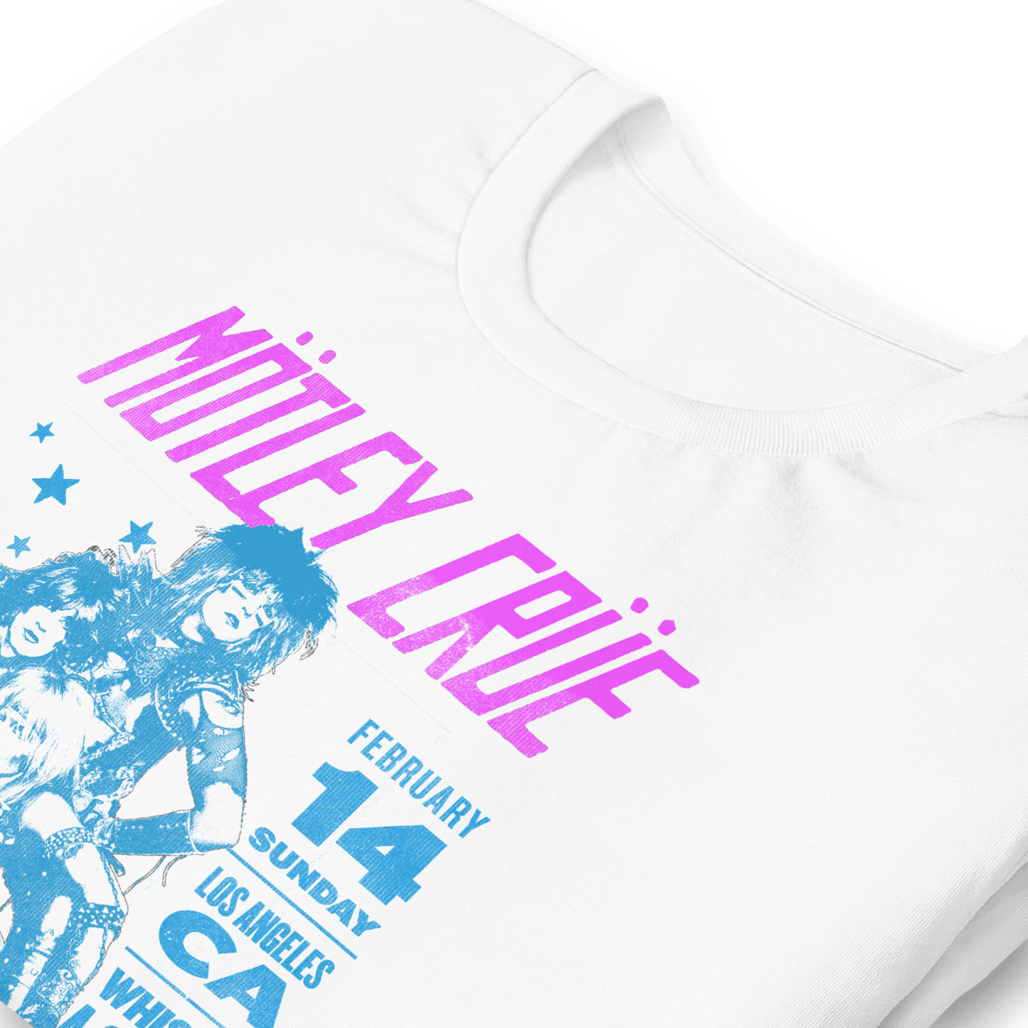 Motley Crue Fast Love Officially Licensed Mens T Shirt White