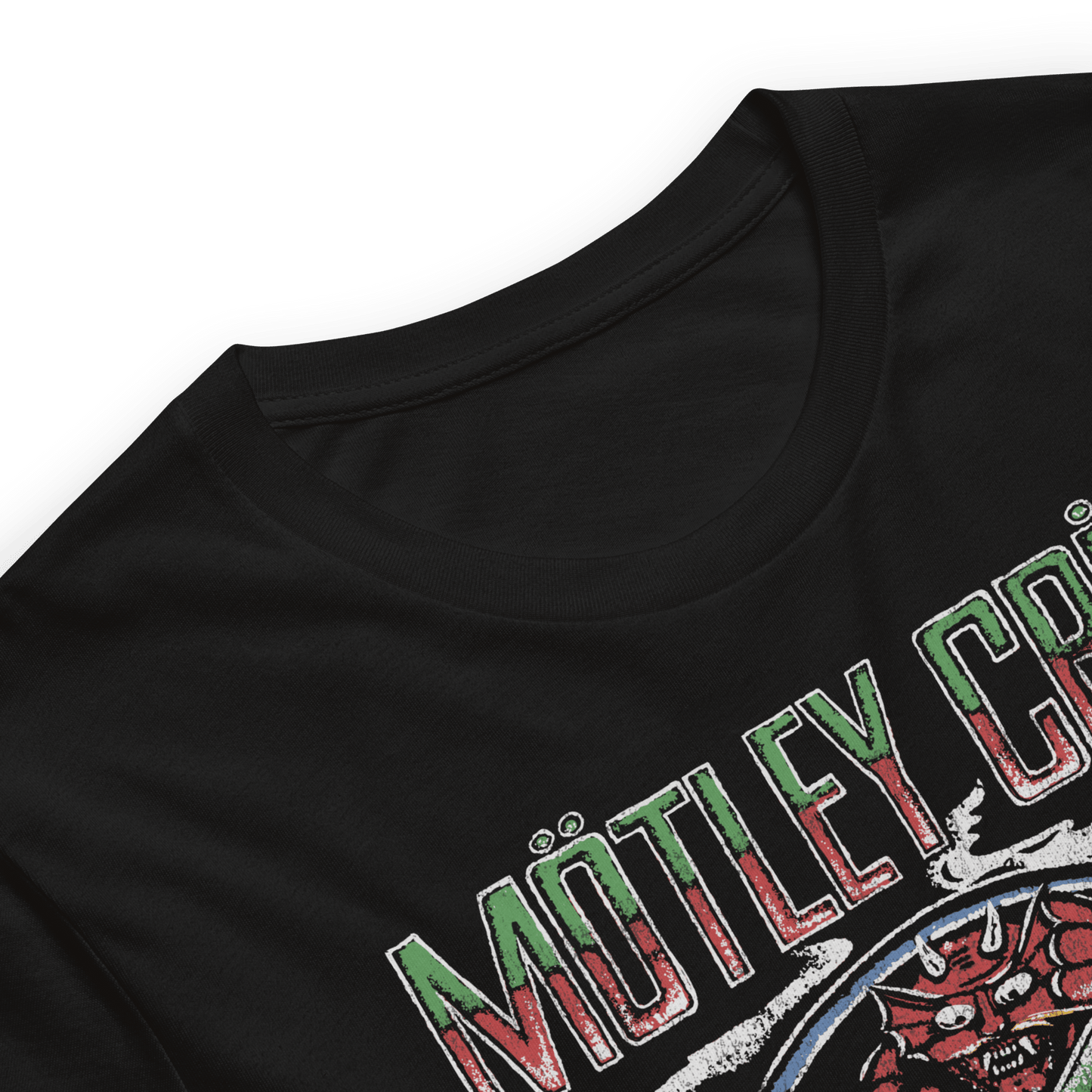 Motley Crue Ganja Shout Officially Licensed Mens T Shirt Black