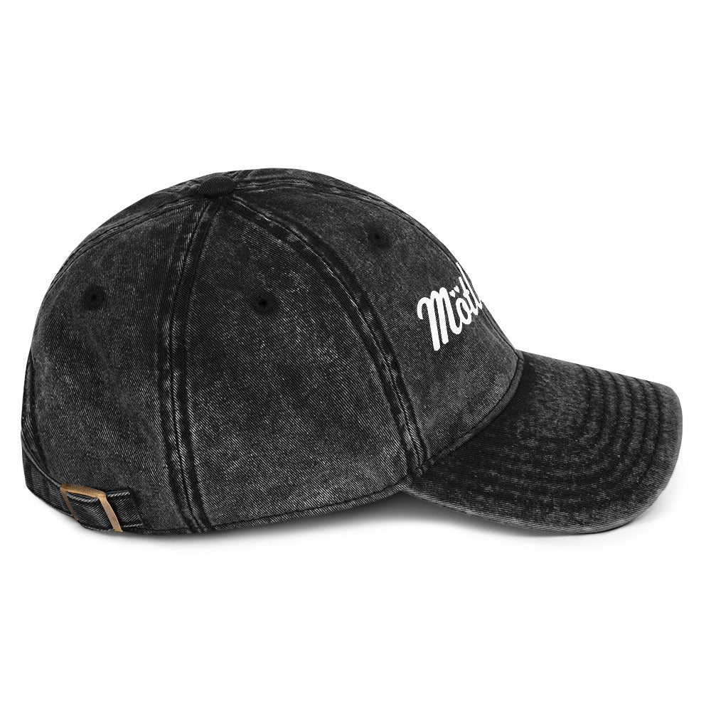 Motley Crue HD Embroidered Vintage Cotton Twill Hat Black Officially Licensed
