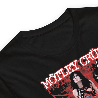 Motley Crue Live Officially Licensed Mens T Shirt Black