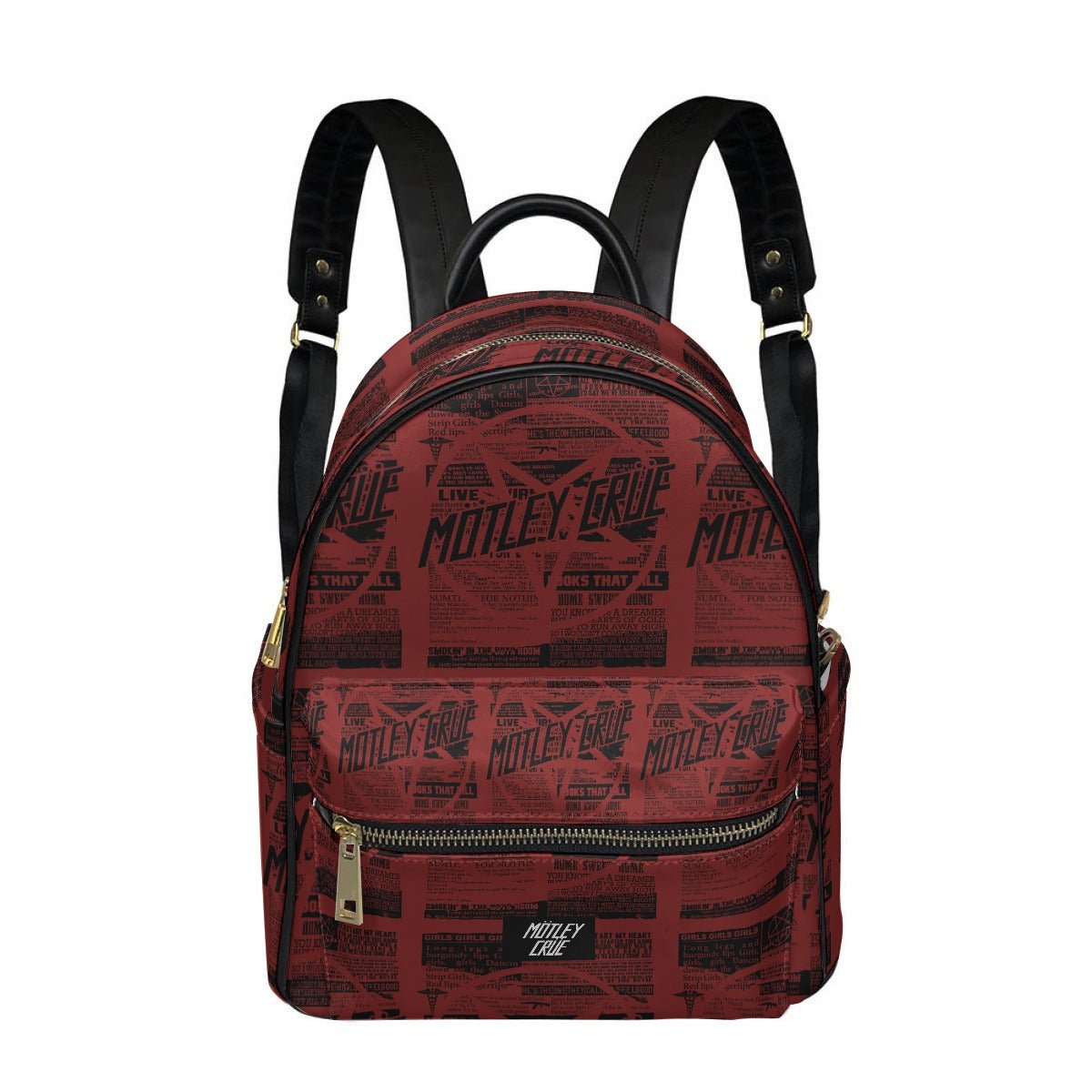 Motley Crue Mini Vegan Leather Backpack