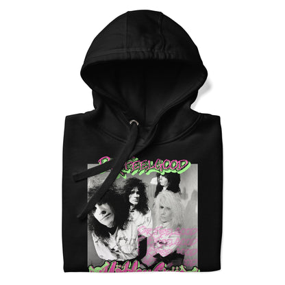 Motley Crue Neon Trip Dr. Feelgood Classic Mens Hoodie Black