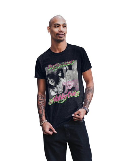 Motley Crue Neon Trip Dr. Feelgood Mens T Shirt Black