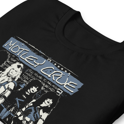 Motley Crue New York City Officially Licensed Mens T Shirt Black