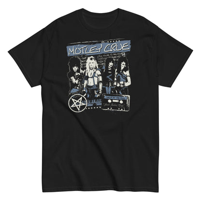 Motley Crue New York City Officially Licensed Mens T Shirt Black