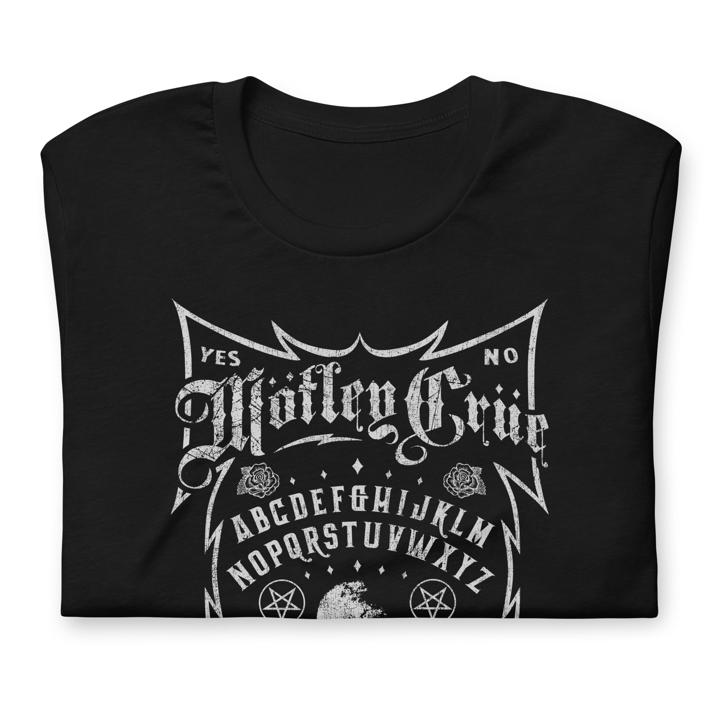 Motley Crue Ouija Board Officially Licensed Mens T Shirt Black