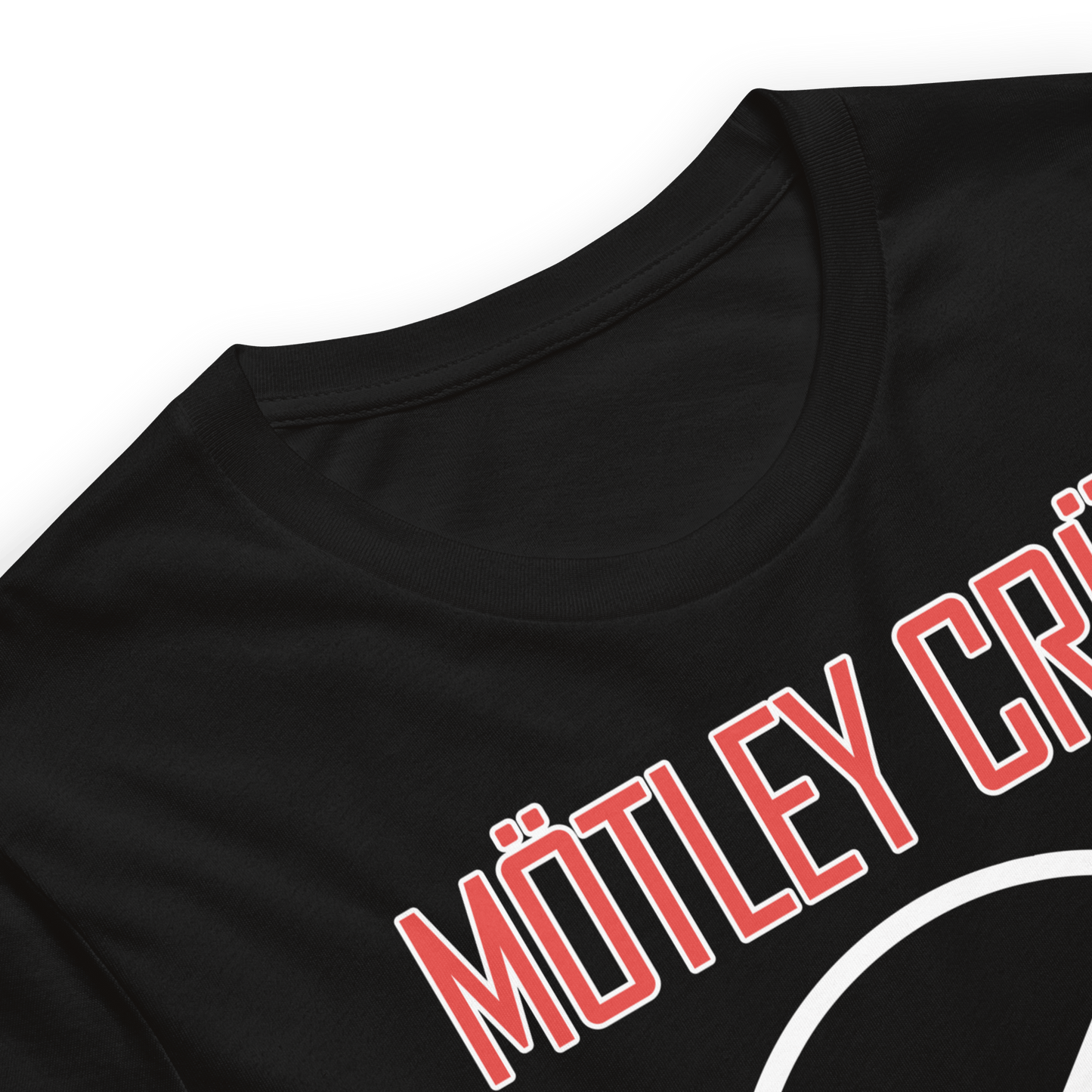 Motley Crue Pentagram Shout Officially Licensed Mens T Shirt Black