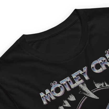 Motley Crue Pentagram Officially Licensed Mens T Shirt Black